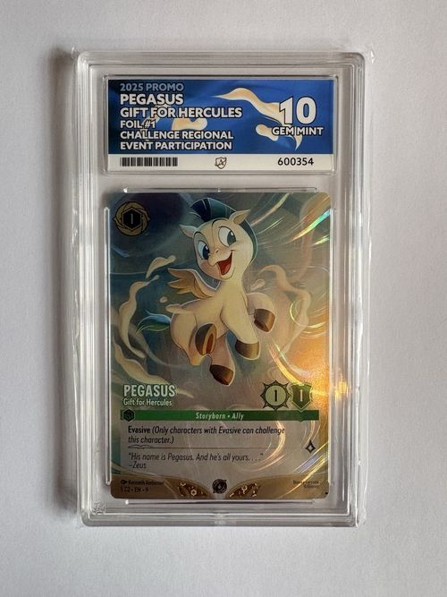 Disney Lorcana Pegasus Challenge Promo Foil - ACE 10